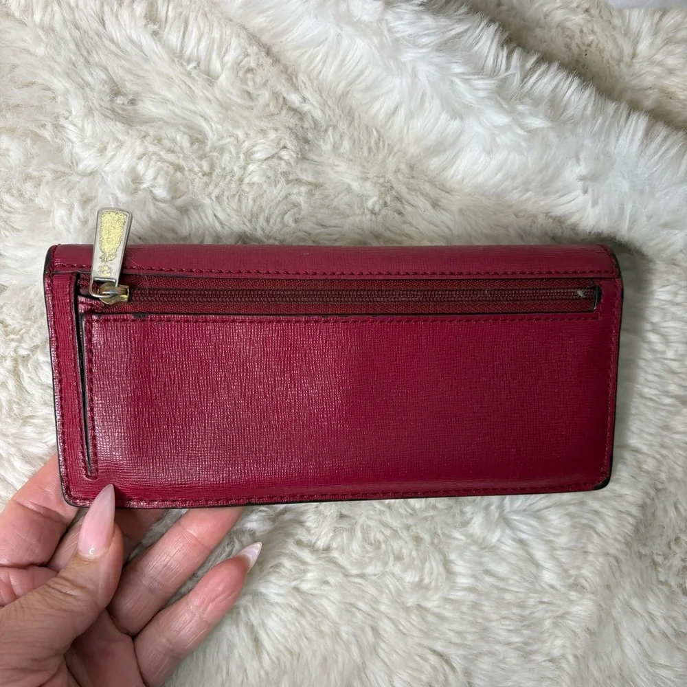 Coach Red Women's Wallet bifold card wallet